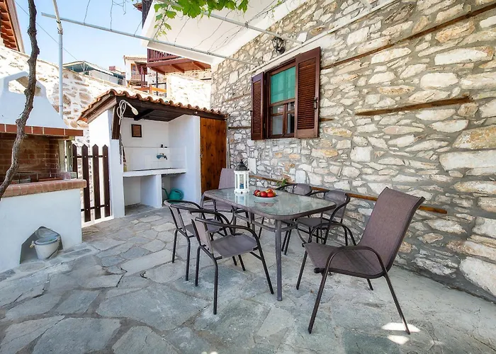 度假居 Cozy Traditional House In Thassos, Kallirachi Kallirákhi
