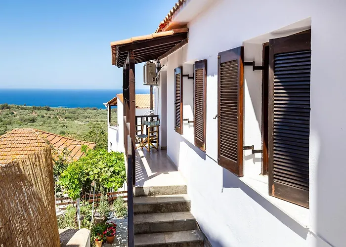 度假居 Cozy Traditional House In Thassos, Kallirachi