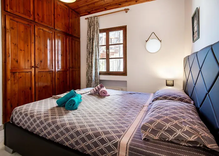 度假居 Cozy Traditional House In Thassos, Kallirachi
